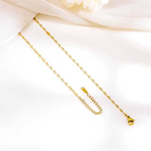 Image of Rubans Demi Fine Stainless Steel Pendant Chain Daily Gift for Women & Girls