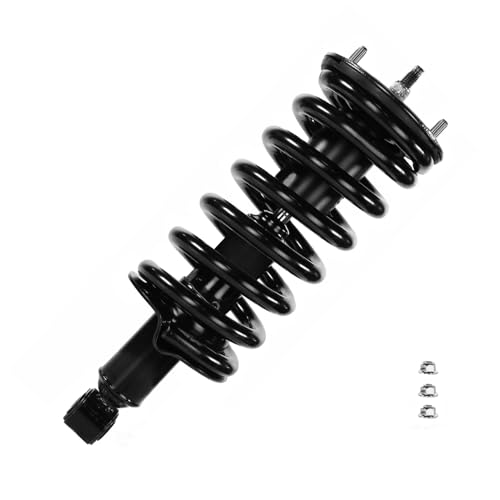 Image of Detroit Axle - RWD 8pc Struts Shocks Kit for 2005-2015 Nissan Armada 2004 Pathfinder Armada, 2 Front Struts with Coil Springs 2 Rear Shock Absorbers 4 Front Rear Sway Bars Replacement Suspension Kit
