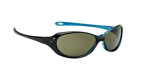 Lunettes de soleil Enfant Cébé Koala Shiny Black Cristal Blue 1500 Grey