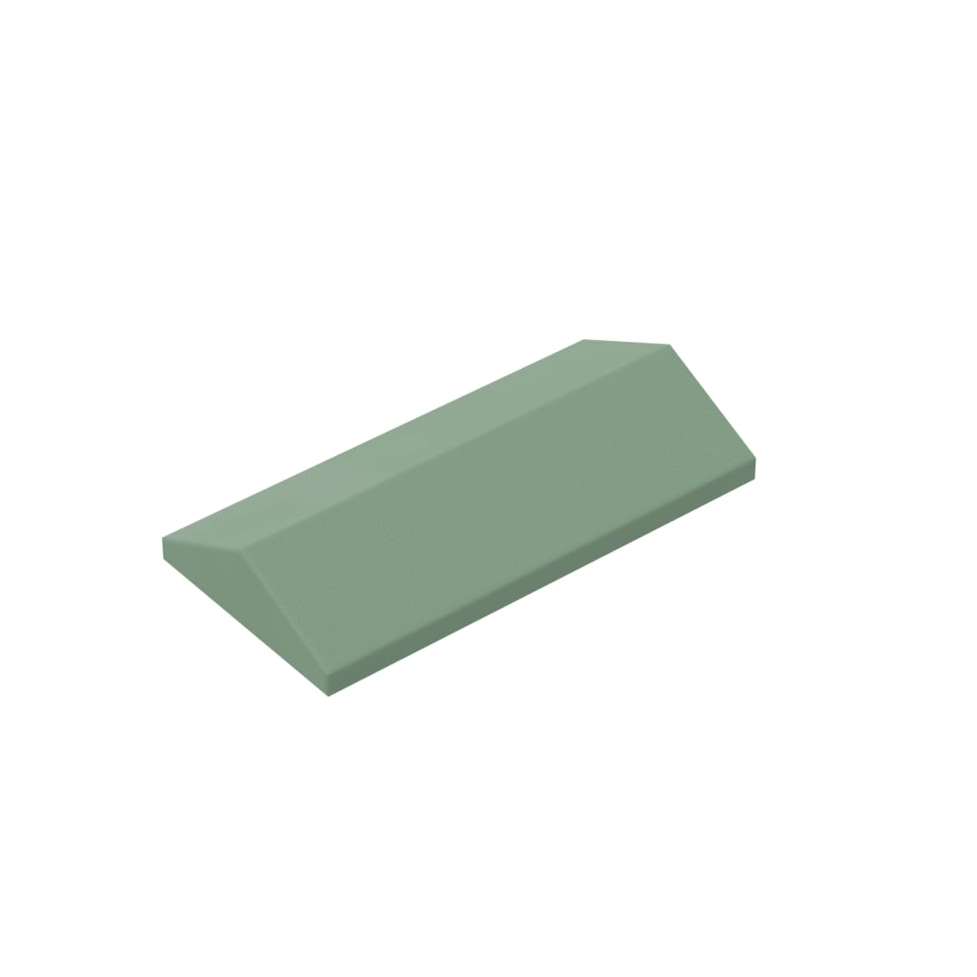 XYEIUGO 3299 Slope Brick Slope 33° 2x4 Double, Sand Green, 50 PCS — image 1