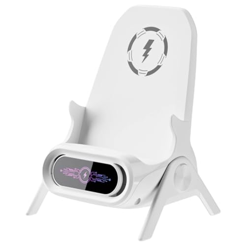 Cargador inalámbrico para mini silla fija tu teléfono celular y carga rápido 12V