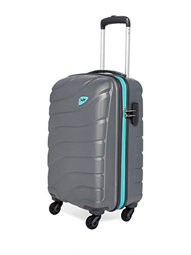 Image of Skybags Polycarbonate 57 cms Grey Hardsided Cabin Luggage (Hi-Vol)