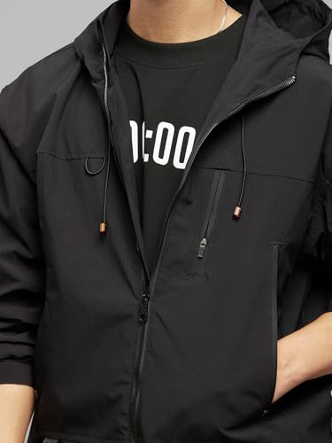 Image of ROOKIES Zipper Front Closure Long Sleeves Utility Jacket