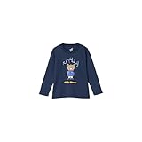 [ヘリーハンセン] 長袖Tシャツ キッズ Lロングスリーブ ヘリーベアオーロラティー ユニセックス HJ32561 オーシャンネイビー 100