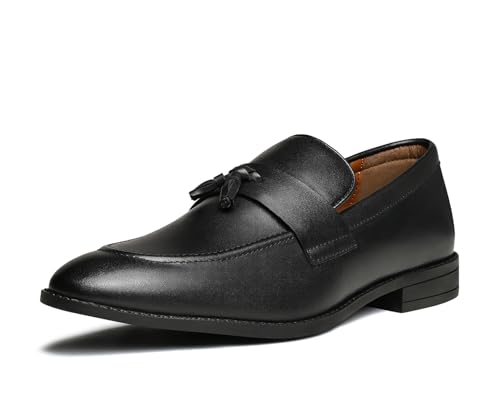 Image of LOUIS STITCH Men's Shoes Tassel Style Comfortable Moccasins for Men (RGMCPLTA)