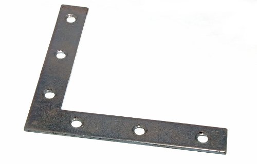 Plat support de renfort coin 100mm anti-fléchissement pour étagère et châssis bois