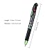 favide 20 Pack 0.7mm 4-in-1 Multicolor Ballpoint Pen，4-Color Retractable Ballpoint Pens for Office School Supplies Students Children Gift