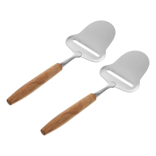 Set de 2 ralladores de queso con mango de madera miniatura 1