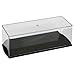 BCW Model Car Display Case | 1:24 Scale Diecast Car Display Case | Clear Acrylic Cover on Black Base | Protect and Showcase Collectible Diecast Cars from NASCAR, Formula 1, and More