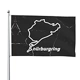 Nurburgring Flag Double Sided Courtyard Outdoor Decoration 4x6 Ft