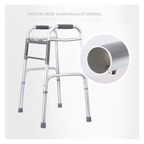 Cadre de marche pliant et deambulateur leger en aluminium pour escalier - 6