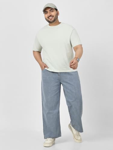 Image of Urbano Plus Men's Loose Mid Rise Jeans