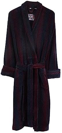 Bown of London Men's British Bathrobe - The Arbroath (L)