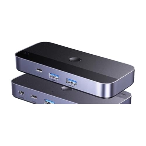 Commutateur KVM USB 3.0 pour organiser votre bureau et partager vos accessoires PC