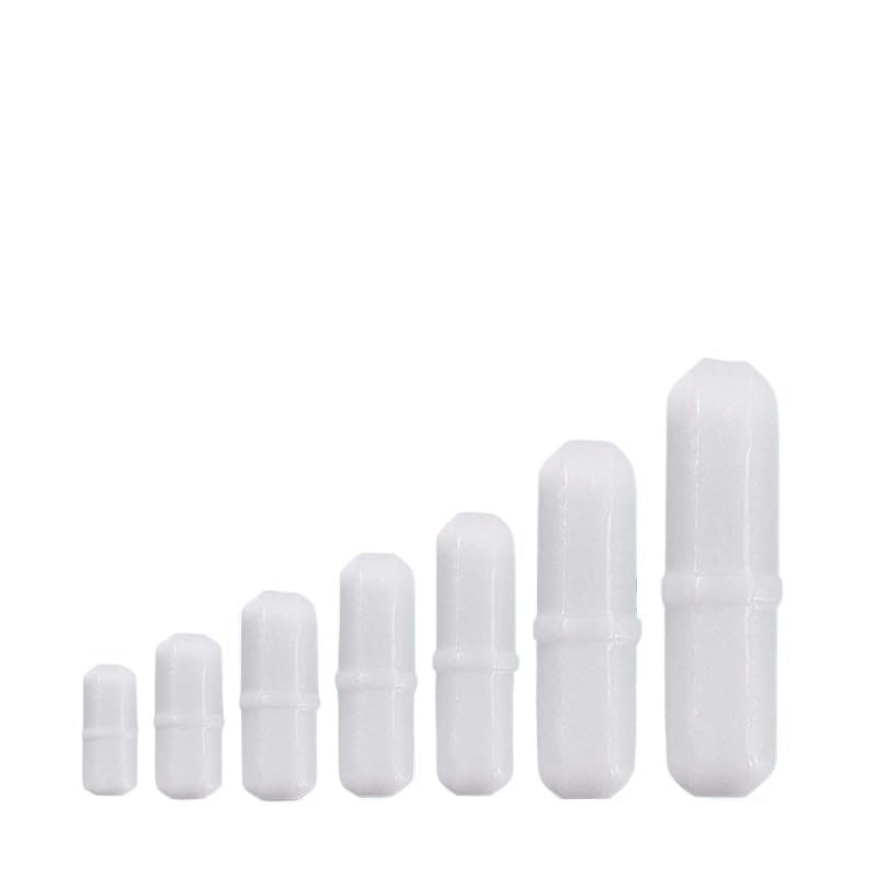8/10pcs Magnetic Stirrer Bar PTFE Magnetic Stirrer Mixer Stir Bars Lab Supplies(25mm 10 pcs)