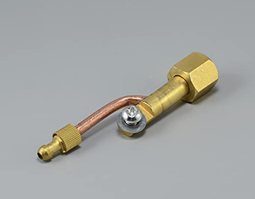 Image of RIVERWELD TIG Torch Fitting Part Accessories Cables and Gas Water Separate Cable Connector 9 /16 inch -18 for SR WP 18 TIG Welding Torch Pack of 2