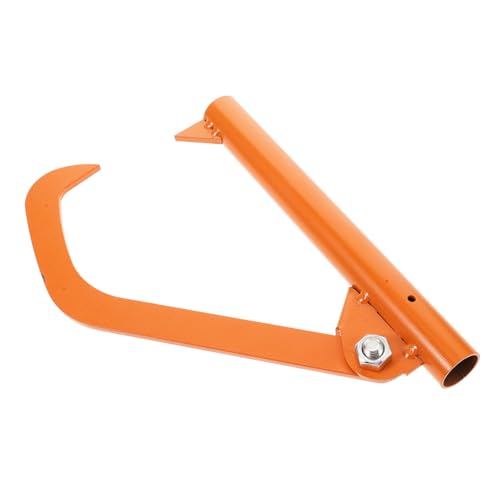 UKCOCO Outil à Rouleau de Bûcheron en Métal Crochet Robuste Réglable Déplacement des Bûches Exploitation Forestière Prise Confortable Usage Multiple Adapté au Compactage