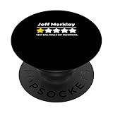 Politician Review Jeff Merkley Oregon OR Pro GOP Funny PopSockets Swappable PopGrip