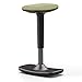 Concepts by Braida Sgabello Leo Girevole Made in Italy. Oscillante con Seduta Attiva Ergonomica, Regolabile in altezza da 53cm a 76cm. Colore Nero Verde