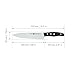ZWILLING TWIN Signature 8-inch German Chef Knife, Kitchen Knife, Stainless Steel Knife, Black