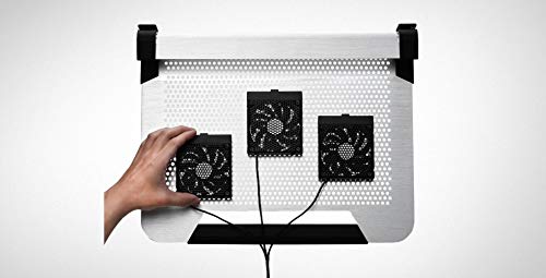 Image of Cooler Master NotePal U3 Plus - Laptop Cooling Pad with 3 Configurable High Performance Fans (Black)