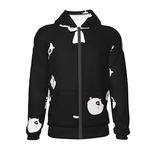 Be Calm Do Yoga Kid Hoodies Boys Zip Up Sweatshirts Girls Pullover with Pocket2