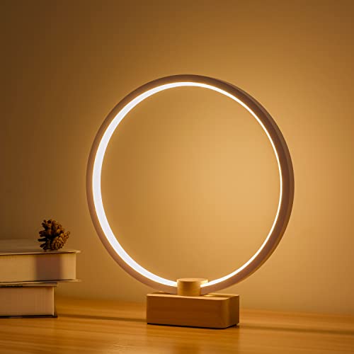 Lonrisway TD-YXF Led Wood Table Lamp, Bedroom Bedside Night Light cover