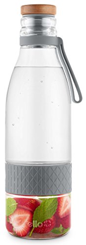 Ello Zest Glass Infuser Bottle 20 Oz