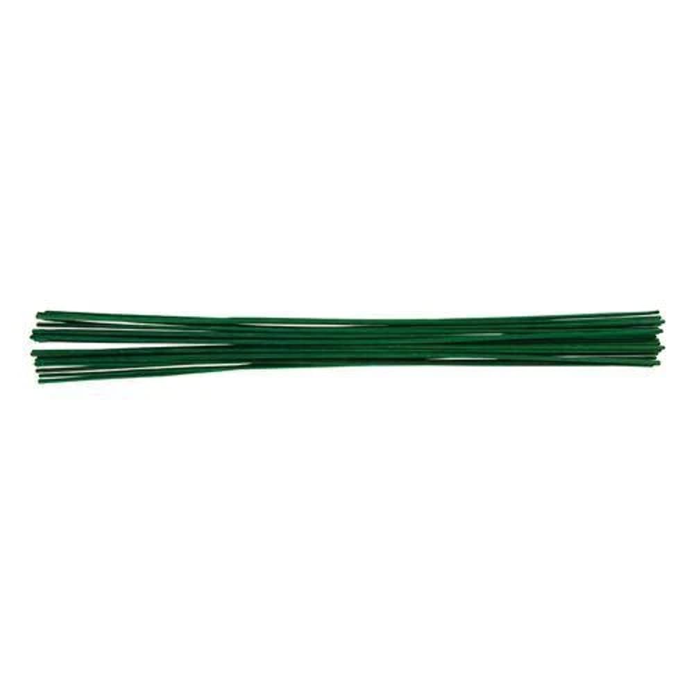 Silverline 688506 Pałeczki bambusowe/paliki do roślin, 300 mm, opakowanie 50 szt., zielone (688506)