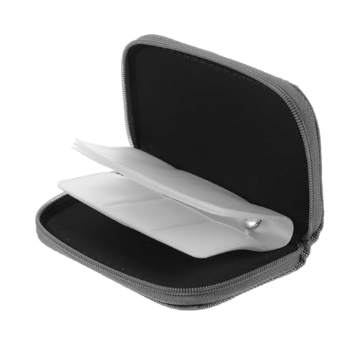 SEWACC Portable Memory Card Storage Case with Slots Durable and Card Organizer Lightweight Design for Management Photography Enthusiasts