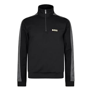 BOSS Mens Tracksuit Quarter Jacket 10166548