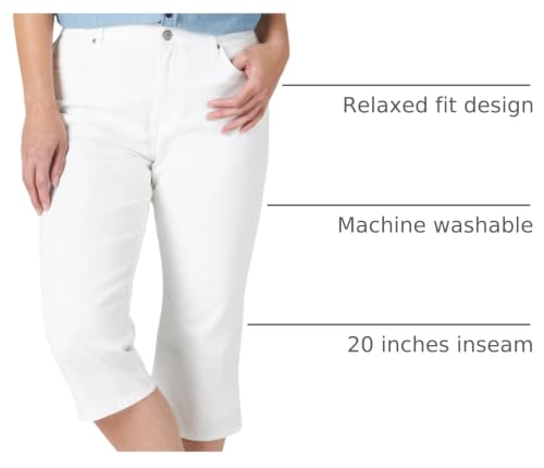 Image of Lee Women's Relaxed Fit Capri Jean