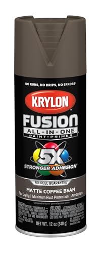Krylon Fusion All-In-One 12 Oz. Matte Spray Paint Coffee Bean - 1 Each