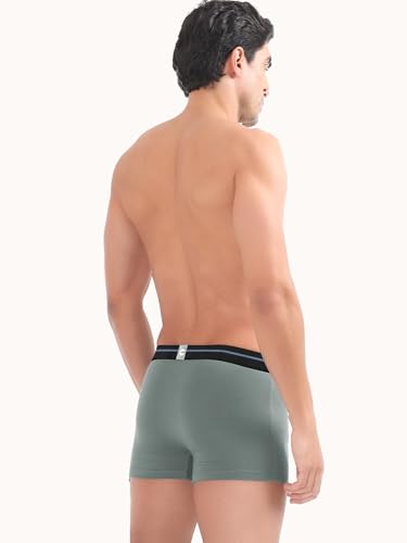 Image of Freecultr Men's Cotton Trunks | Breathable & Moisture Absorbing | Soft Comfort Fit | Everyday Innerwear
