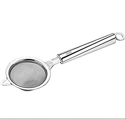 Image of DDecora Stainless Steel Tea Strainer, Silver