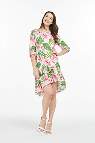 Image of Hawaii Hangover Family Matching Hawaiian Clothes, Lotus & Orchid | Family matching Hawaiian outfits, Lotus & Orchid, lightweight rayon, machine washable, tropical floral print, luaus, cruises