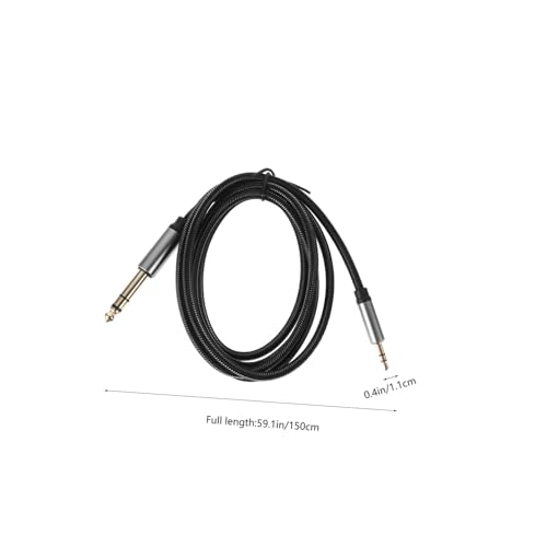 Cable de Audio Stereo 5mm a 6.35mm 1.5m miniatura 2