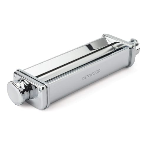 Kenwood KAX99.A0ME Accessorio Sfogliatrice XL, Sfoglia di Pasta Larga fino a 22 cm, Accessorio per Impastatrice Planetaria, MADE IN ITALY, Acciaio Inossidabile, Argento, 32 x 8.65 x 5.4 cm