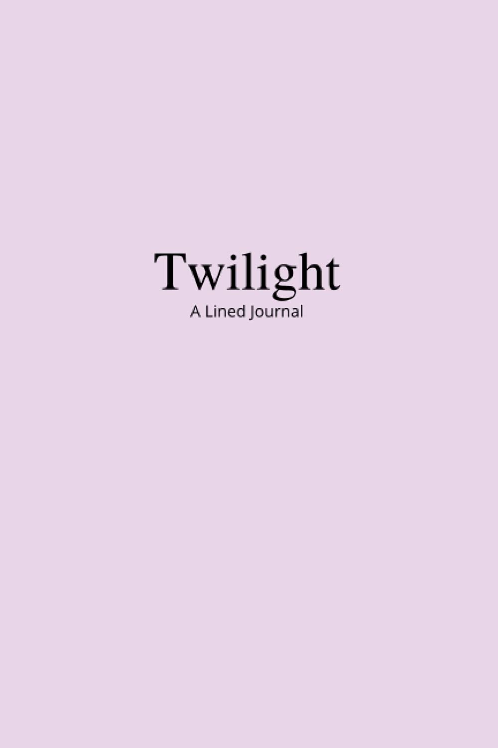Twilight: A Lined Journal (The Rainbow Collection) Paperback – September 1, 2021