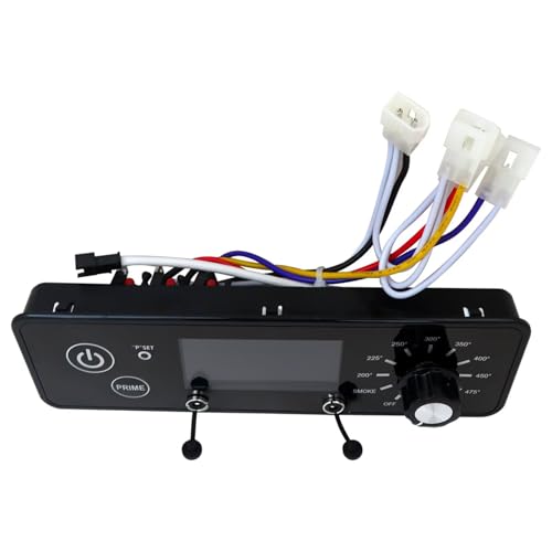 Upgraded Icelily AC03P9 PB1100PS1 Control Board, Compatible for Pit Boss 1100PS1, Pro 1100, 550 Navigator, PB440D2, PB1150G, PB850G PB550G Wood Pellet Grill/Smoker, Control Panel with LCD Display