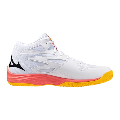 Mizuno THUNDER BLADE Z MID Chaussures de volleyball Fiery 2Citrus FemmeHommee Taille41 - vue 5