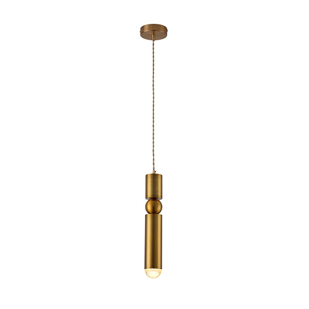 Lámpara de 1 luz ajustable con diseño cilíndrico de tubo para techo 2