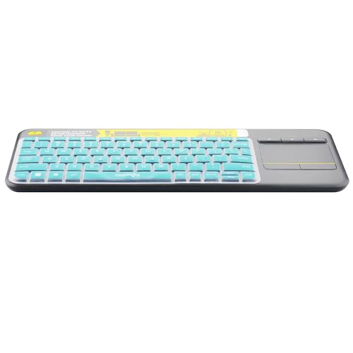 Protector de Teclado de Silicona Compatible Logitech K400 Plus miniatura 5