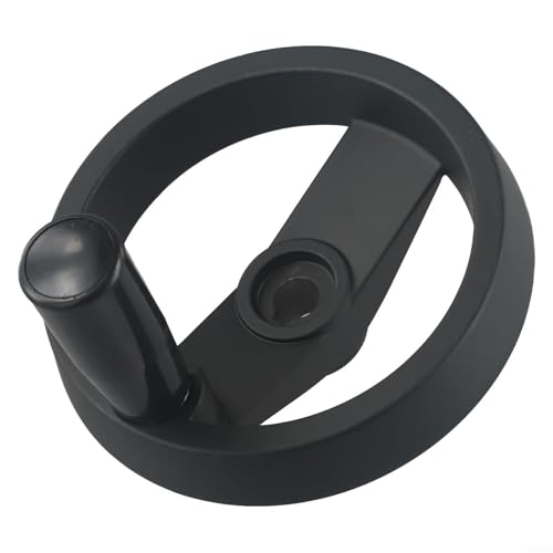 Foldable Handwheel, Aluminum Alloy Spoke Hand Wheel With Revolving Handle For Milling Machine Lathe Grinder