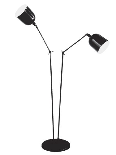 Preisvergleich Produktbild Aluminor TWIN LS N Stehlampe, zweiarmig, Metall