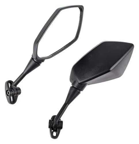 Retrovisores para moto Kawasaki ZX6R y Z1000SX con acabado negro aerodinámico premium