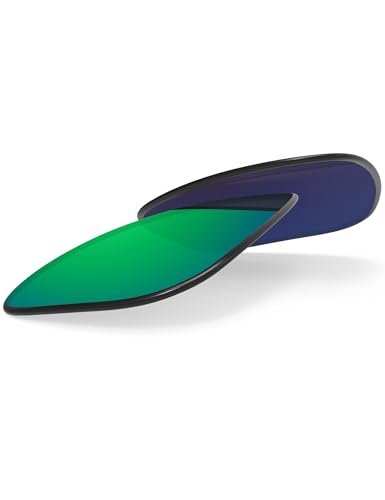 Image of BLAZERBUCK Anti-salt Polarized Replacement Lenses for Oakley Double Edge OO9380 Sunglass