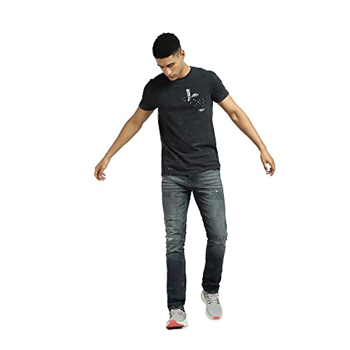 Image of JACK & JONES Men's Printed Slim Fit T-Shirt