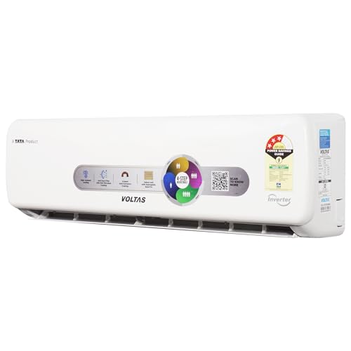 Image of Voltas 1.5 Ton 3 Star 4-in-1 Convertible Inverter Split AC, 183V Vectra Magnum (100 percent Copper, Turbo tech, Dual temp display, Anti-Fungal, 2023 launch)