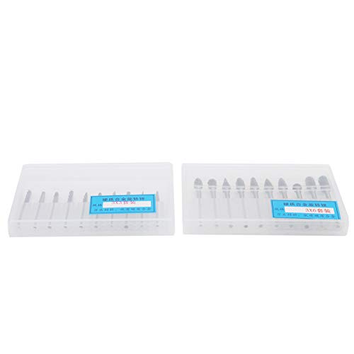 Set 20 piezas fresas para carpintería en carburo cementado miniatura 7